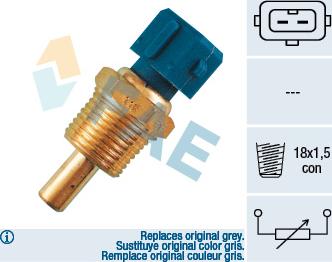 FAE 33150 - Sensore, Temperatura refrigerante autozon.pro