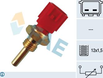 FAE 33110 - Sensore, Temperatura refrigerante autozon.pro