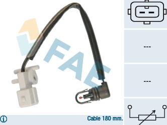 FAE 33185 - Sensore, Temperatura esterna autozon.pro