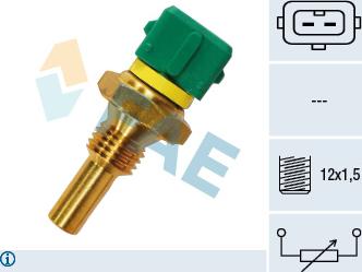 FAE 33120 - Sensore, Temperatura testa cilindro autozon.pro