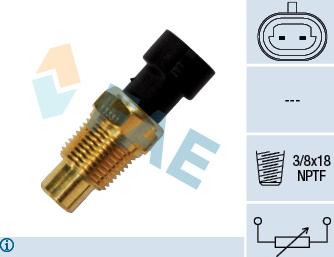 FAE 33331 - Sensore, Temperatura refrigerante autozon.pro