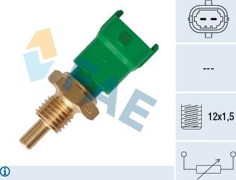 FAE 33251 - Sensore, Temperatura olio autozon.pro