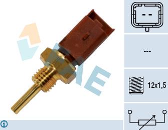 FAE 33704 - Sensore, Temperatura refrigerante autozon.pro