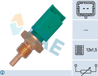 FAE 33705 - Sensore, Temperatura refrigerante autozon.pro