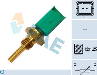 FAE 33700 - Sensore, Temperatura refrigerante autozon.pro