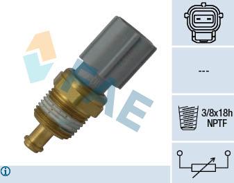 FAE 33734 - Sensore, Temperatura refrigerante autozon.pro