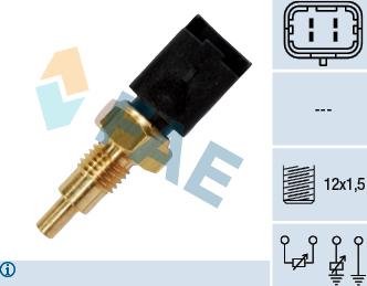 FAE 33723 - Sensore, Temperatura refrigerante autozon.pro