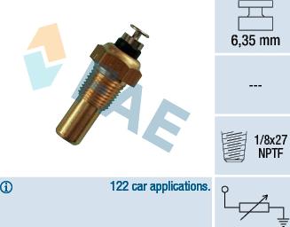 FAE 32070 - Sensore, Temperatura refrigerante autozon.pro