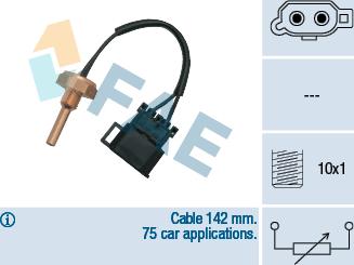 FAE 32370 - Sensore, Temperatura refrigerante autozon.pro