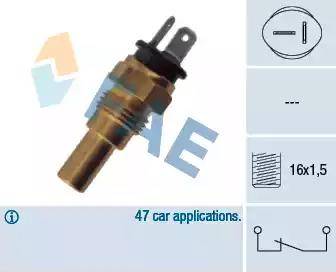 FAE 32742 - Sensore, Temperatura refrigerante autozon.pro