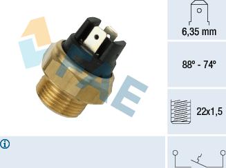 FAE 37420 - Termocontatto, Ventola radiatore autozon.pro