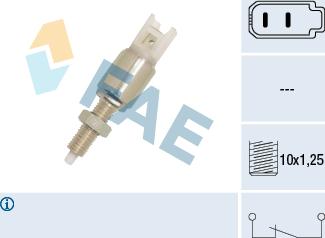 FAE 24550 - Interruttore luce freno autozon.pro