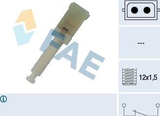 FAE 24560 - Interruttore luce freno autozon.pro