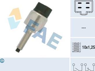 FAE 24615 - Interruttore luce freno autozon.pro