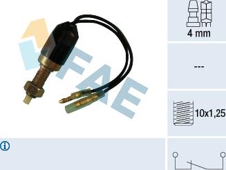 FAE 25080 - Interruttore luce freno autozon.pro