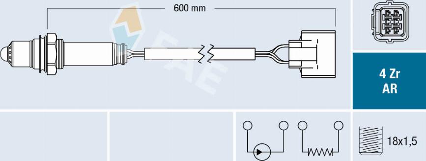 FAE 75604 - Sonda lambda autozon.pro