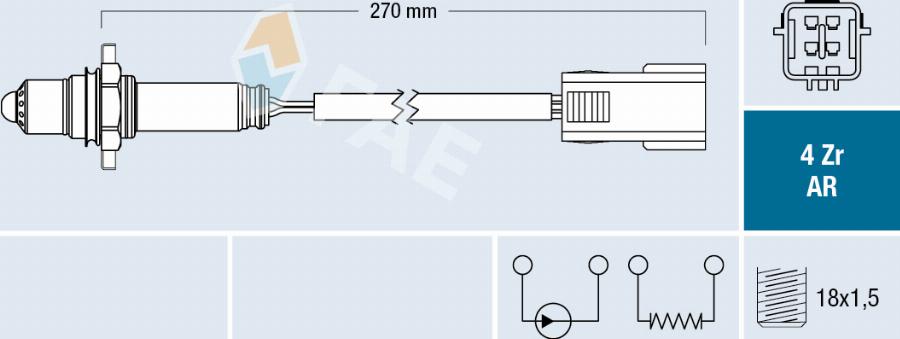 FAE 75684 - Sonda lambda autozon.pro