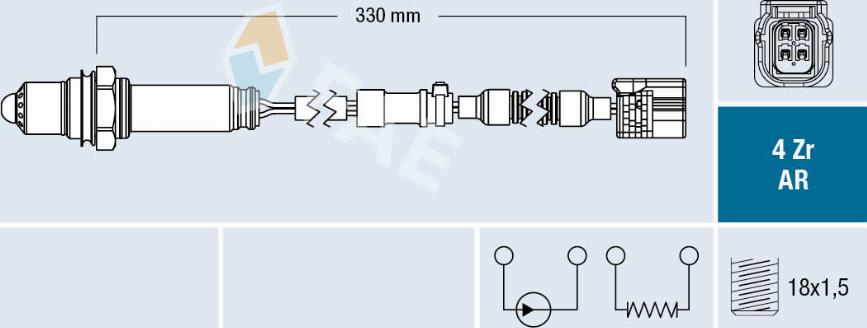 FAE 75682 - Sonda lambda autozon.pro