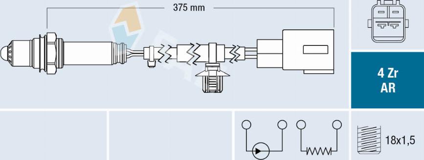 FAE 75687 - Sonda lambda autozon.pro