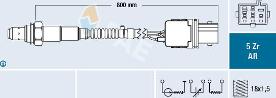 FAE 75095 - Sonda lambda autozon.pro