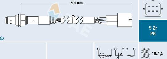 FAE 75041 - Sonda lambda autozon.pro