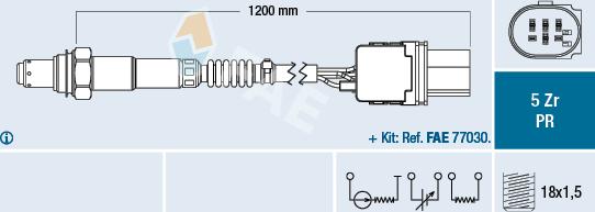 FAE 75050 - Sonda lambda autozon.pro