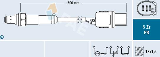 FAE 75064 - Sonda lambda autozon.pro