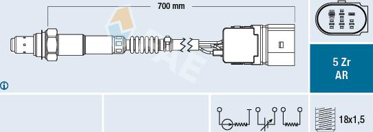 FAE 75019 - Sonda lambda autozon.pro