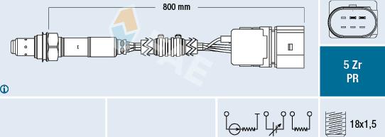 FAE 75039 - Sonda lambda autozon.pro