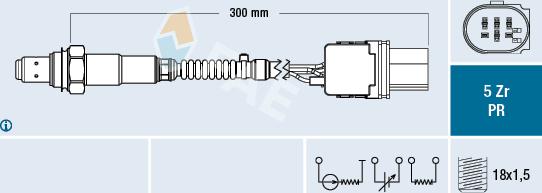 FAE 75143 - Sonda lambda autozon.pro