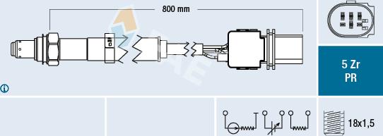 FAE 75106 - Sonda lambda autozon.pro