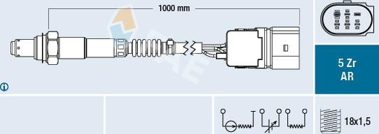 FAE 75108 - Sonda lambda autozon.pro