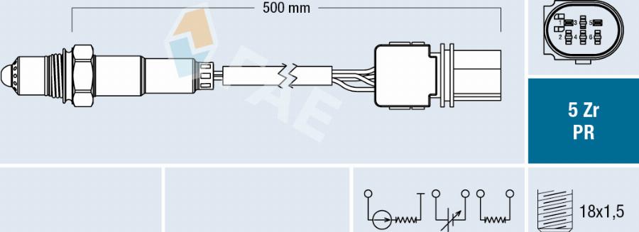 FAE 75119 - Sonda lambda autozon.pro