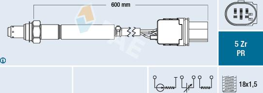 FAE 75111 - Sonda lambda autozon.pro