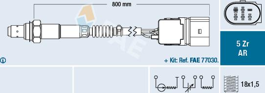 FAE 75355 - Sonda lambda autozon.pro