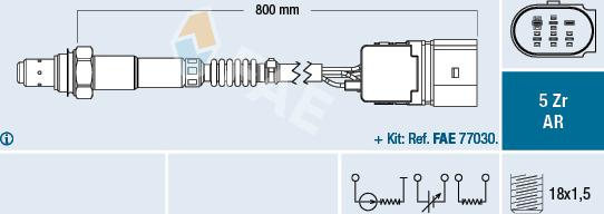 FAE 75353 - Sonda lambda autozon.pro