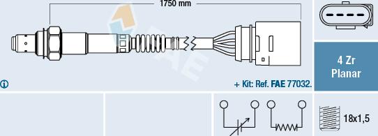 FAE 77905 - Sonda lambda autozon.pro