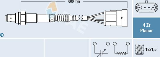 FAE 77495 - Sonda lambda autozon.pro