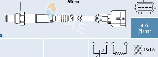 FAE 77493 - Sonda lambda autozon.pro