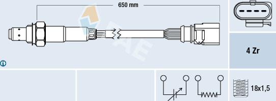 FAE 77440 - Sonda lambda autozon.pro