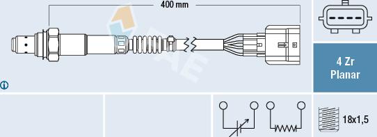 FAE 77448 - Sonda lambda autozon.pro