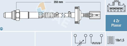 FAE 77451 - Sonda lambda autozon.pro