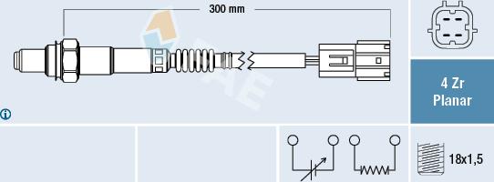 FAE 77452 - Sonda lambda autozon.pro