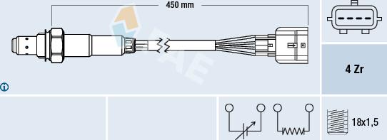 FAE 77469 - Sonda lambda autozon.pro