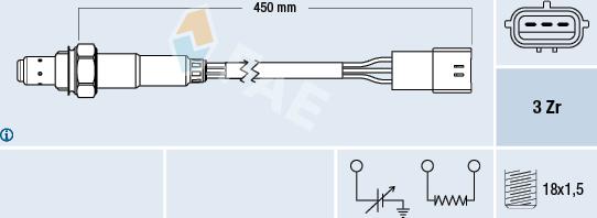 FAE 77466 - Sonda lambda autozon.pro