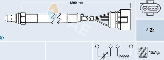 FAE 77460 - Sonda lambda autozon.pro