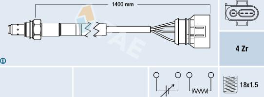 FAE 77461 - Sonda lambda autozon.pro