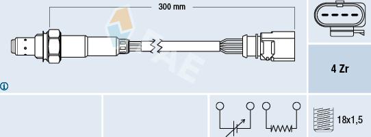 FAE 77463 - Sonda lambda autozon.pro