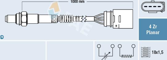 FAE 77404 - Sonda lambda autozon.pro