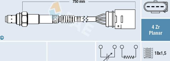 FAE 77405 - Sonda lambda autozon.pro